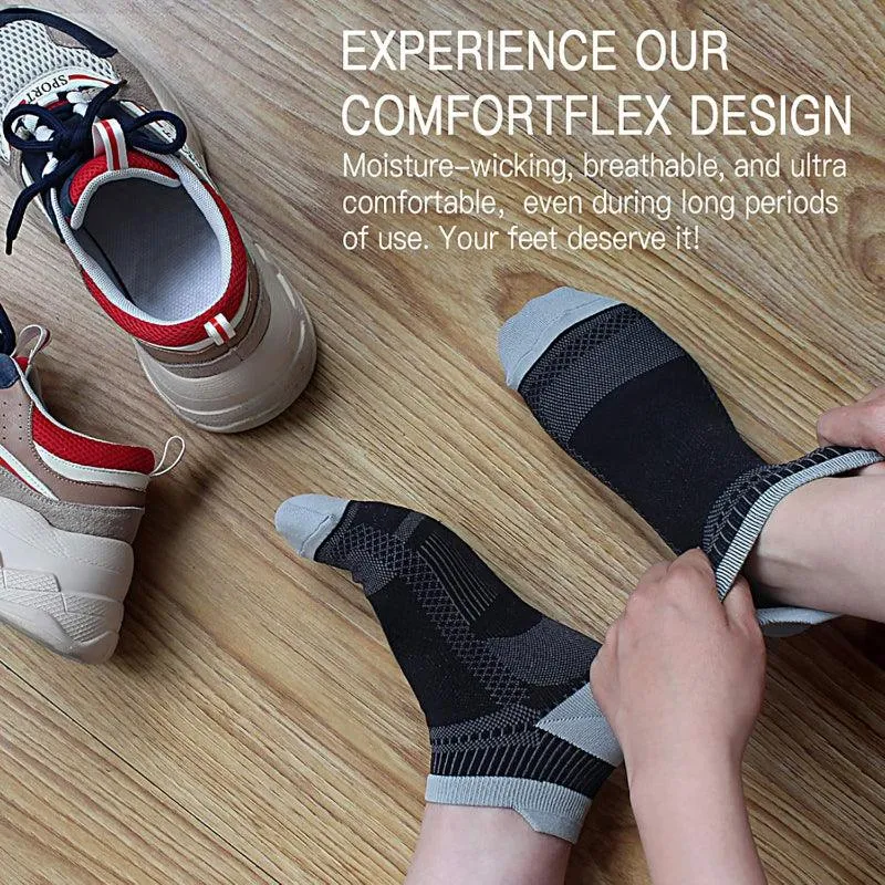 6 Pairs Regular Fit Ankle Support Socks