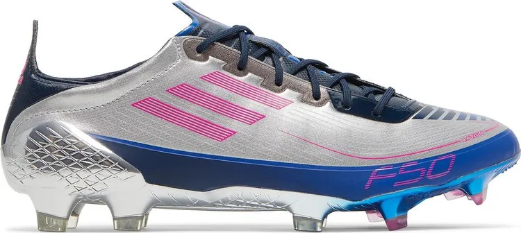 Adidas F50 Ghosted FG 'UEFA Champions League' Boots, Silver