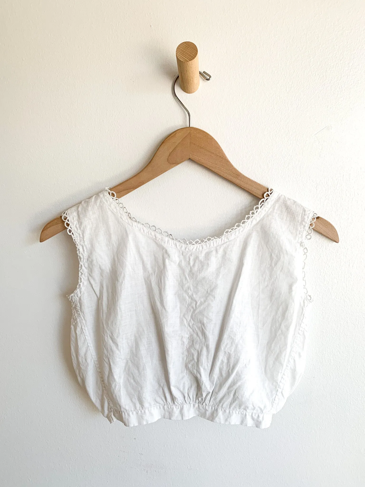 Antique Cotton Skirt & Camisole Set