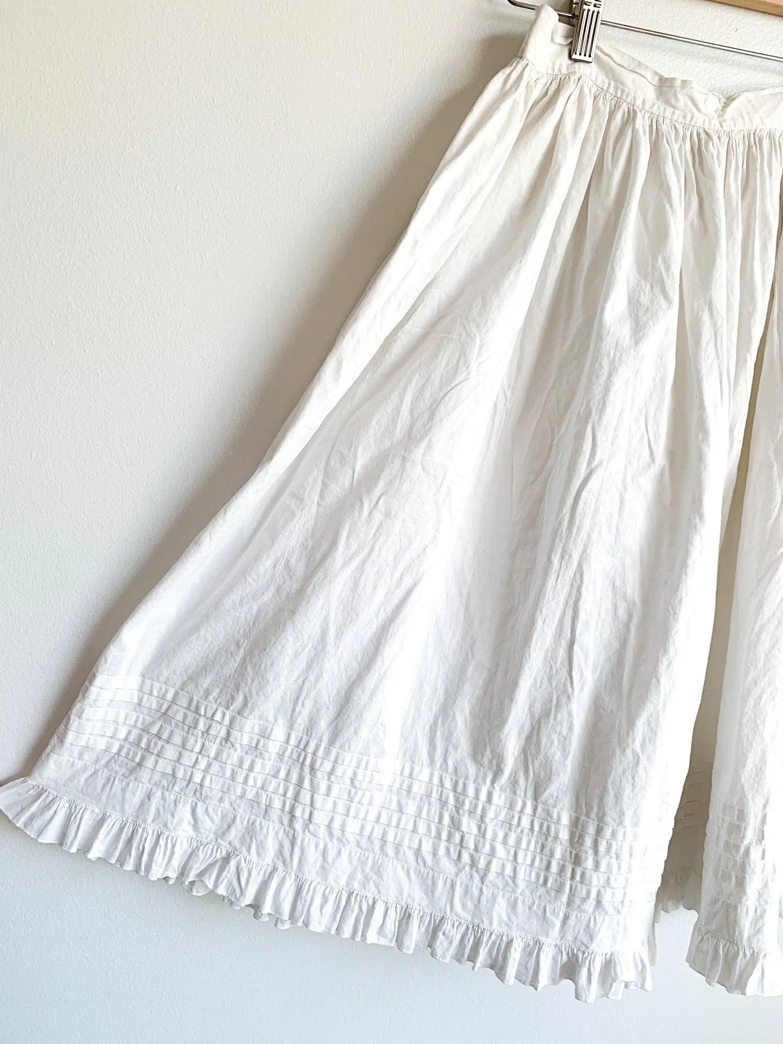 Antique Cotton Skirt & Camisole Set