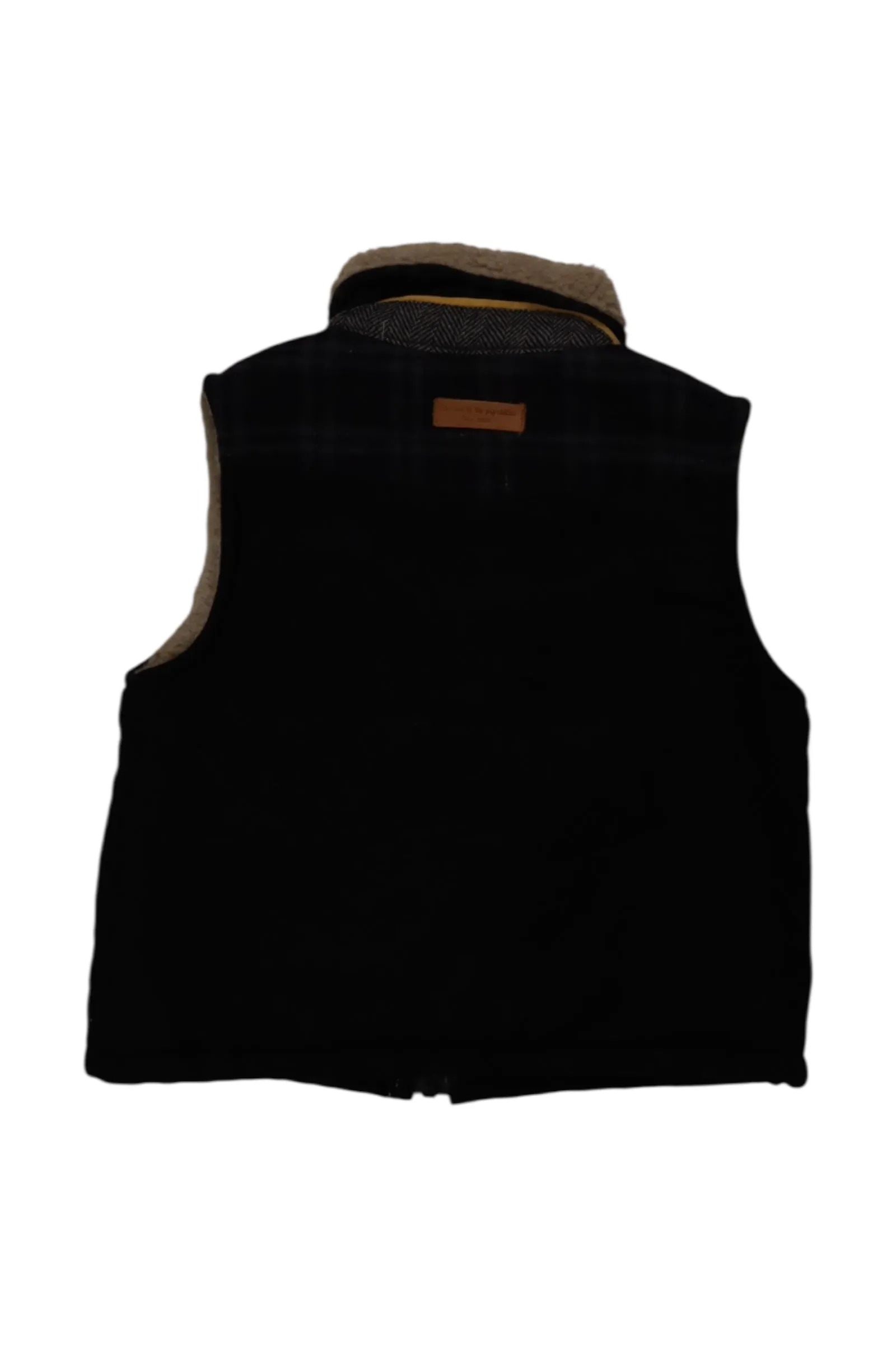 Arsne Et Les Pipelettes Shearling-Lined Vest - Size 5T