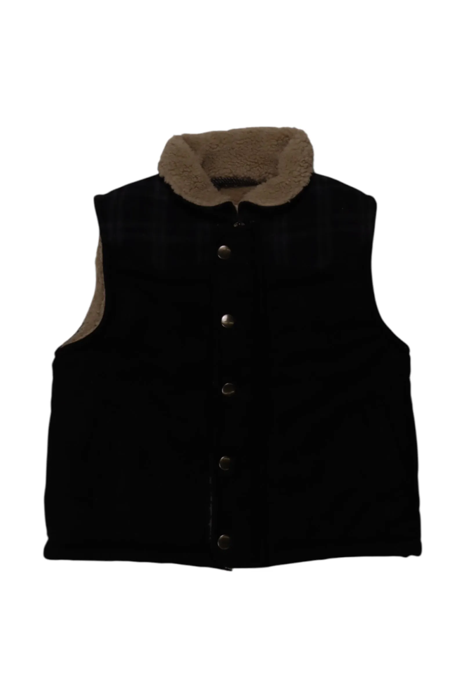 Arsne Et Les Pipelettes Shearling-Lined Vest - Size 5T