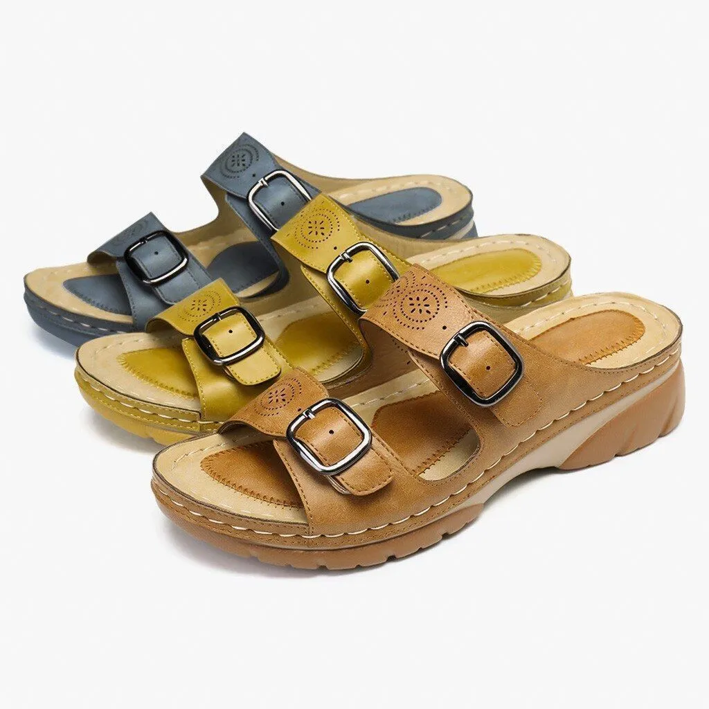 AZ- Woman Open Toe Orthopedic Comfy Sandals