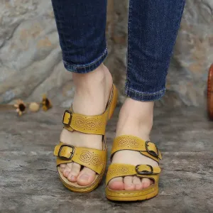 AZ- Woman Open Toe Orthopedic Comfy Sandals