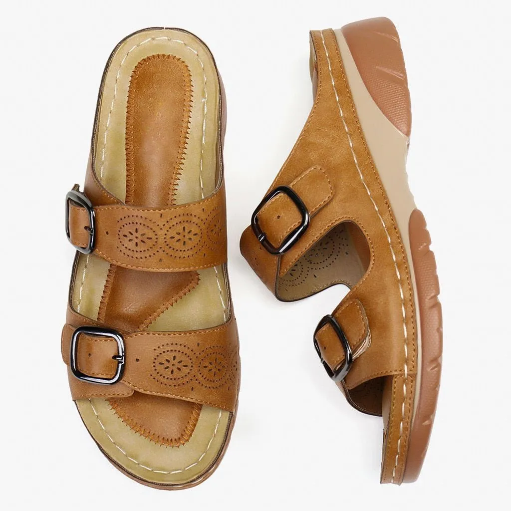 AZ- Woman Open Toe Orthopedic Comfy Sandals