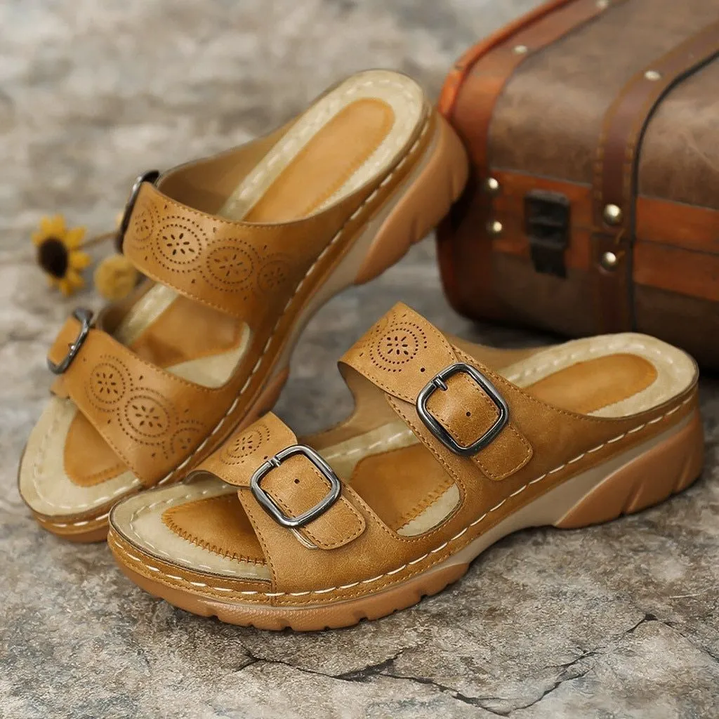 AZ- Woman Open Toe Orthopedic Comfy Sandals
