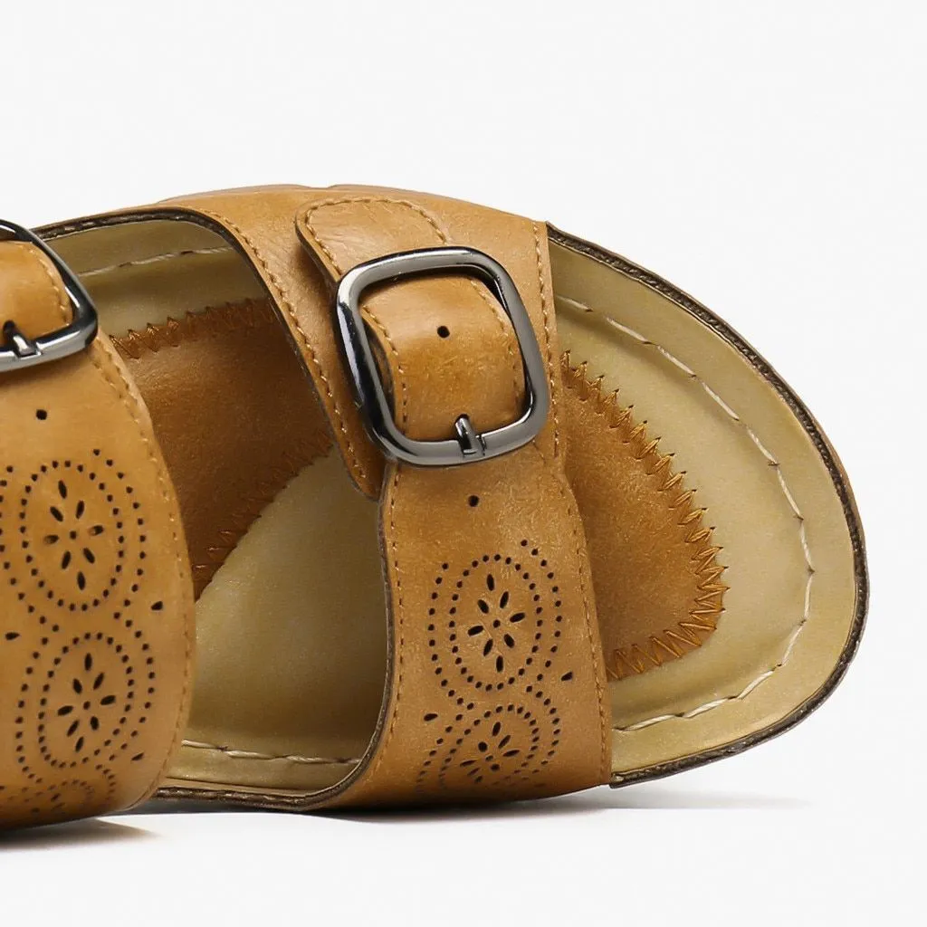 AZ- Woman Open Toe Orthopedic Comfy Sandals