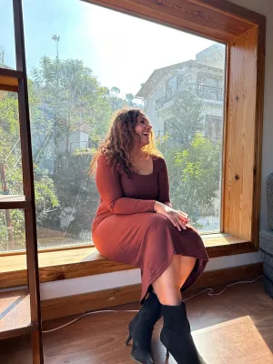 Bodycon Ribbed Dress