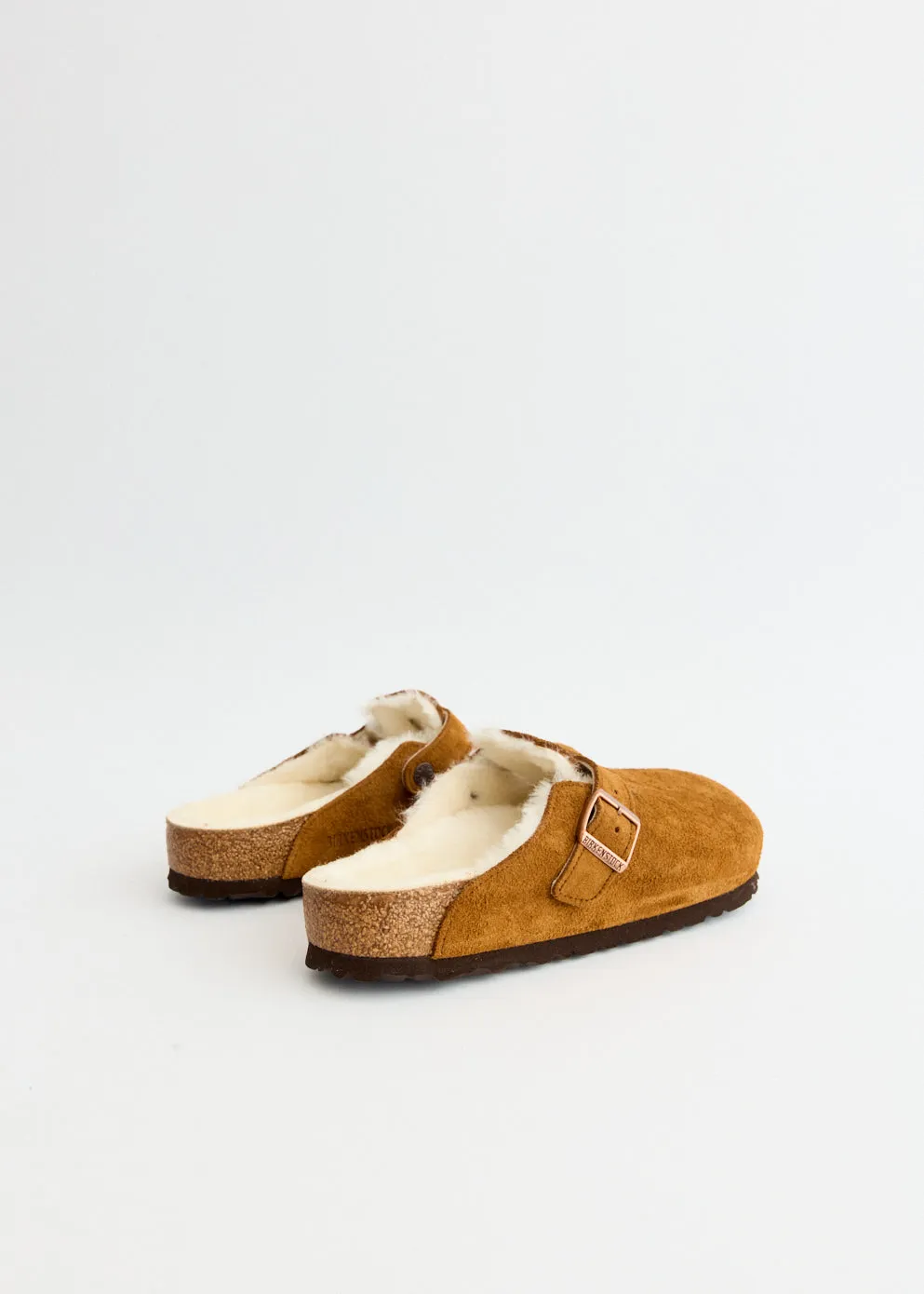 Boston Regular Shearling Slides