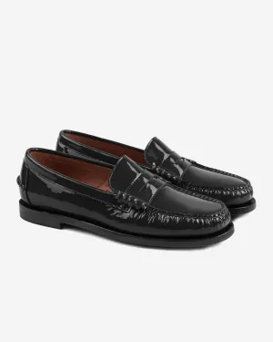 Classic Dan patent leather moccasins