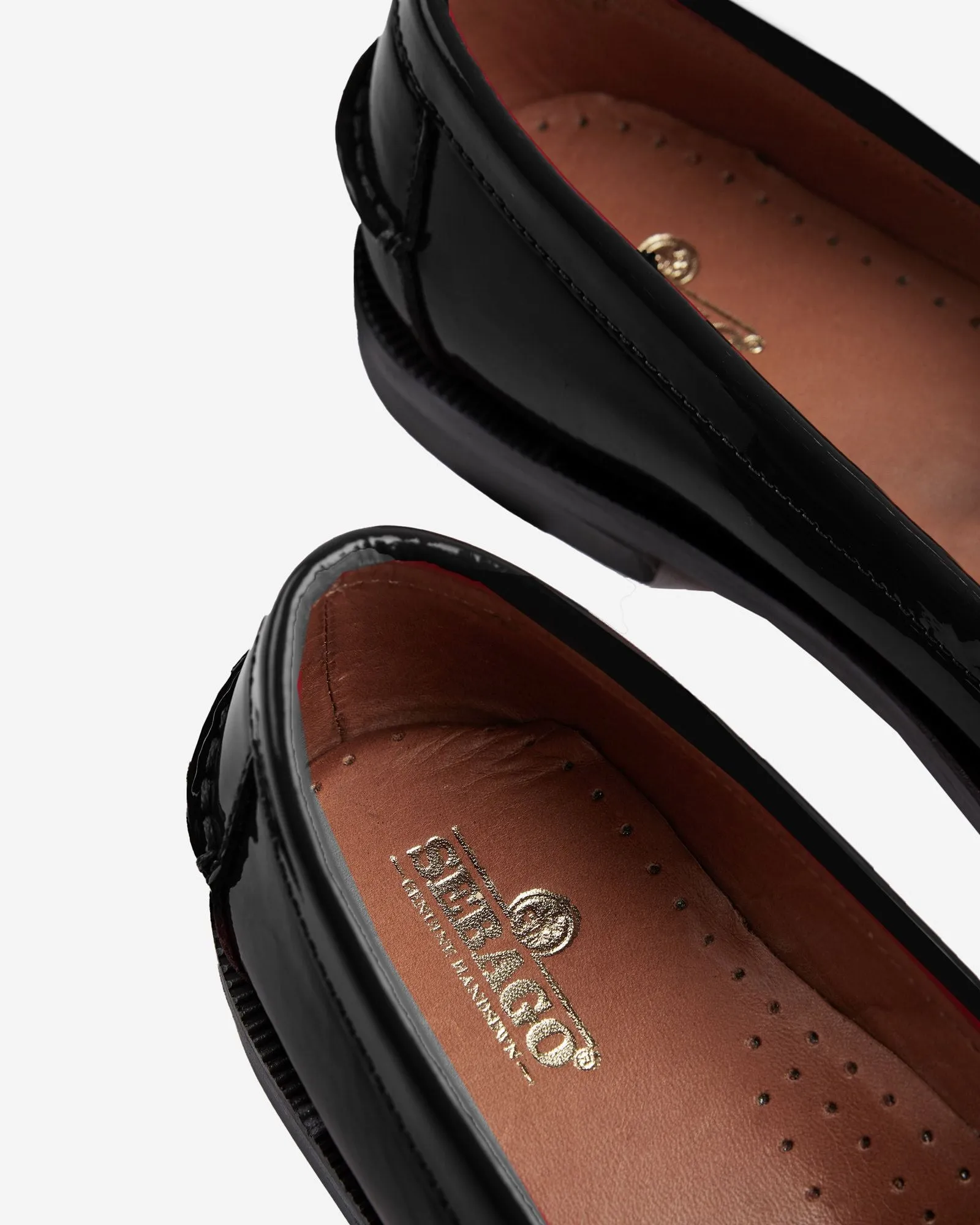 Classic Dan patent leather moccasins