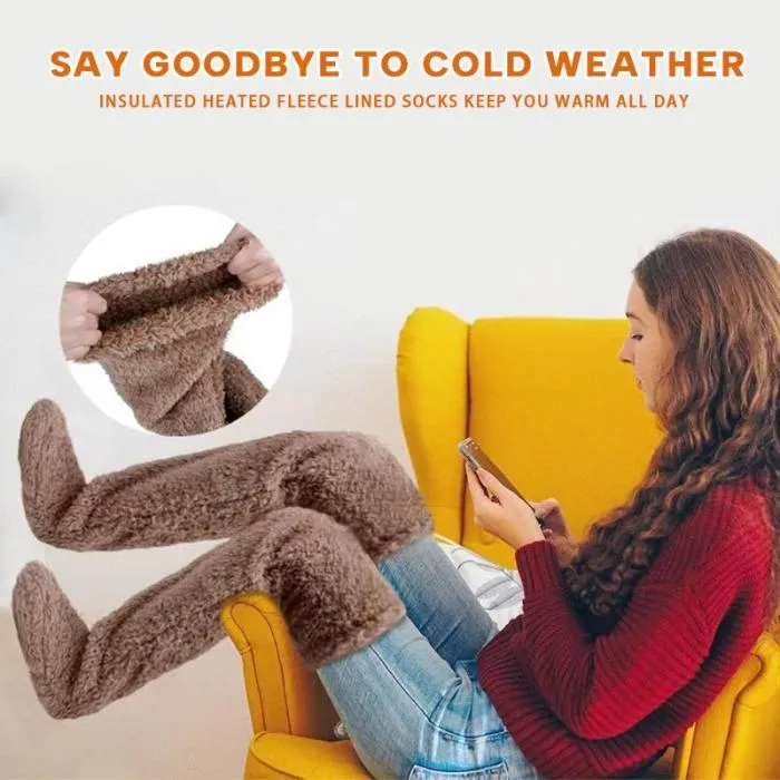 Cozy Fleece Lined Slipper Stockings