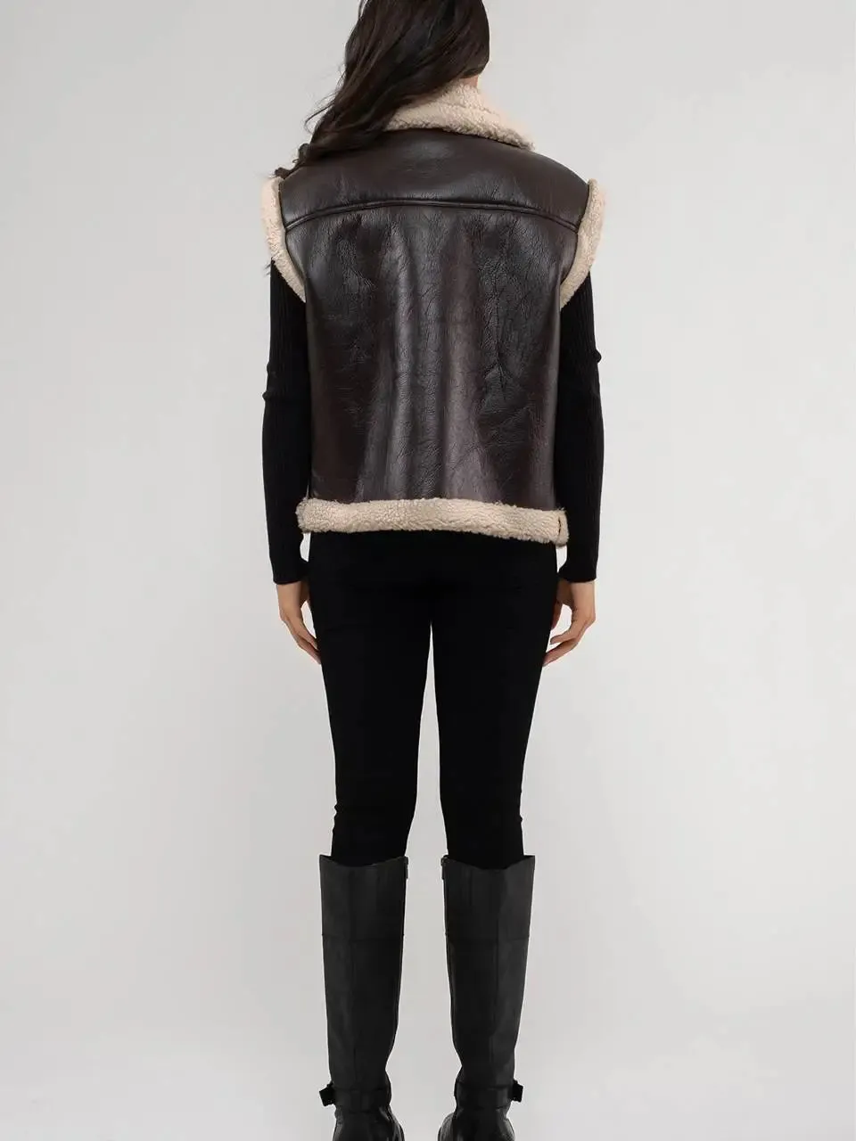 Highway Shearling Lined Vest