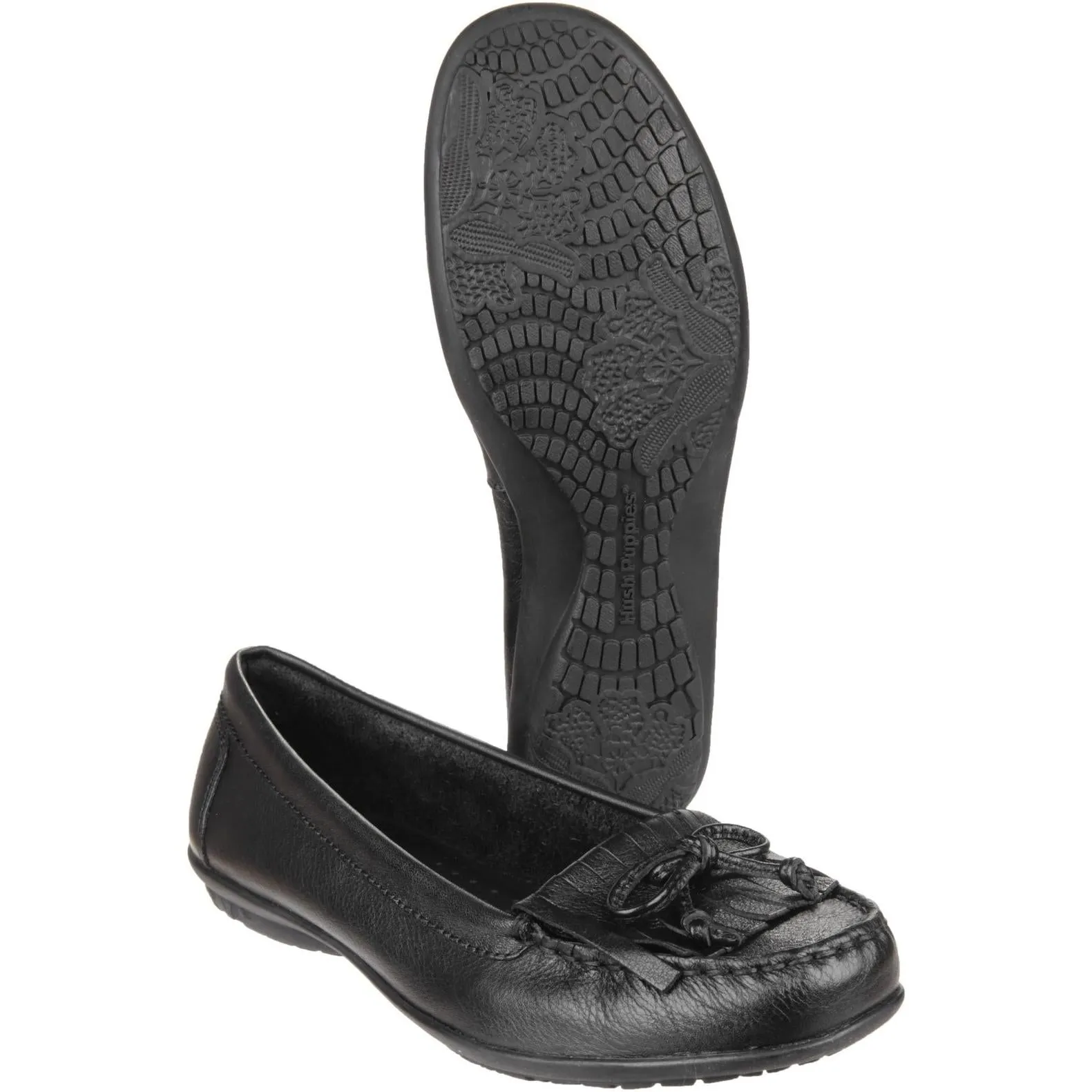 Hush Puppies Ceil Mocc Kilty Flats