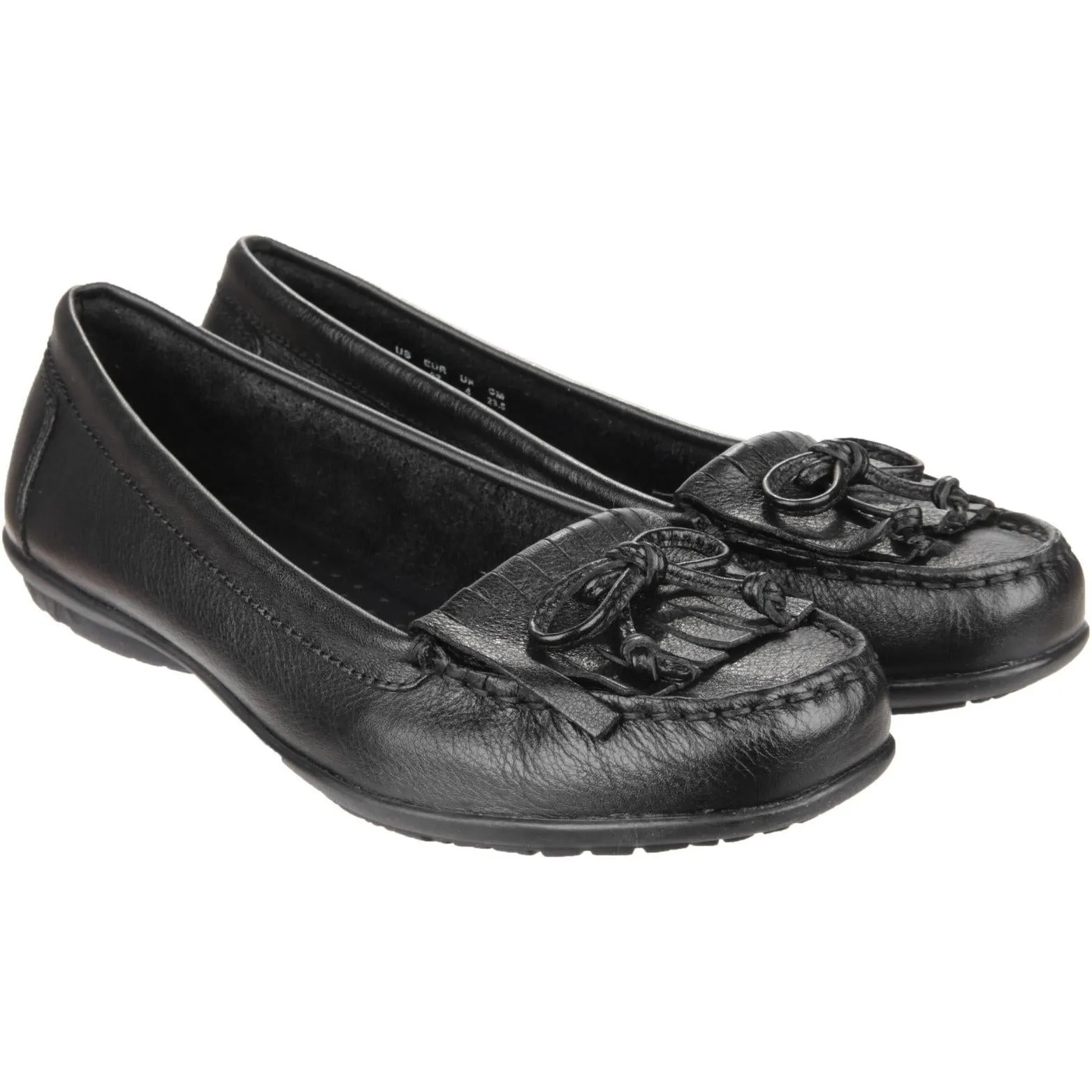 Hush Puppies Ceil Mocc Kilty Flats