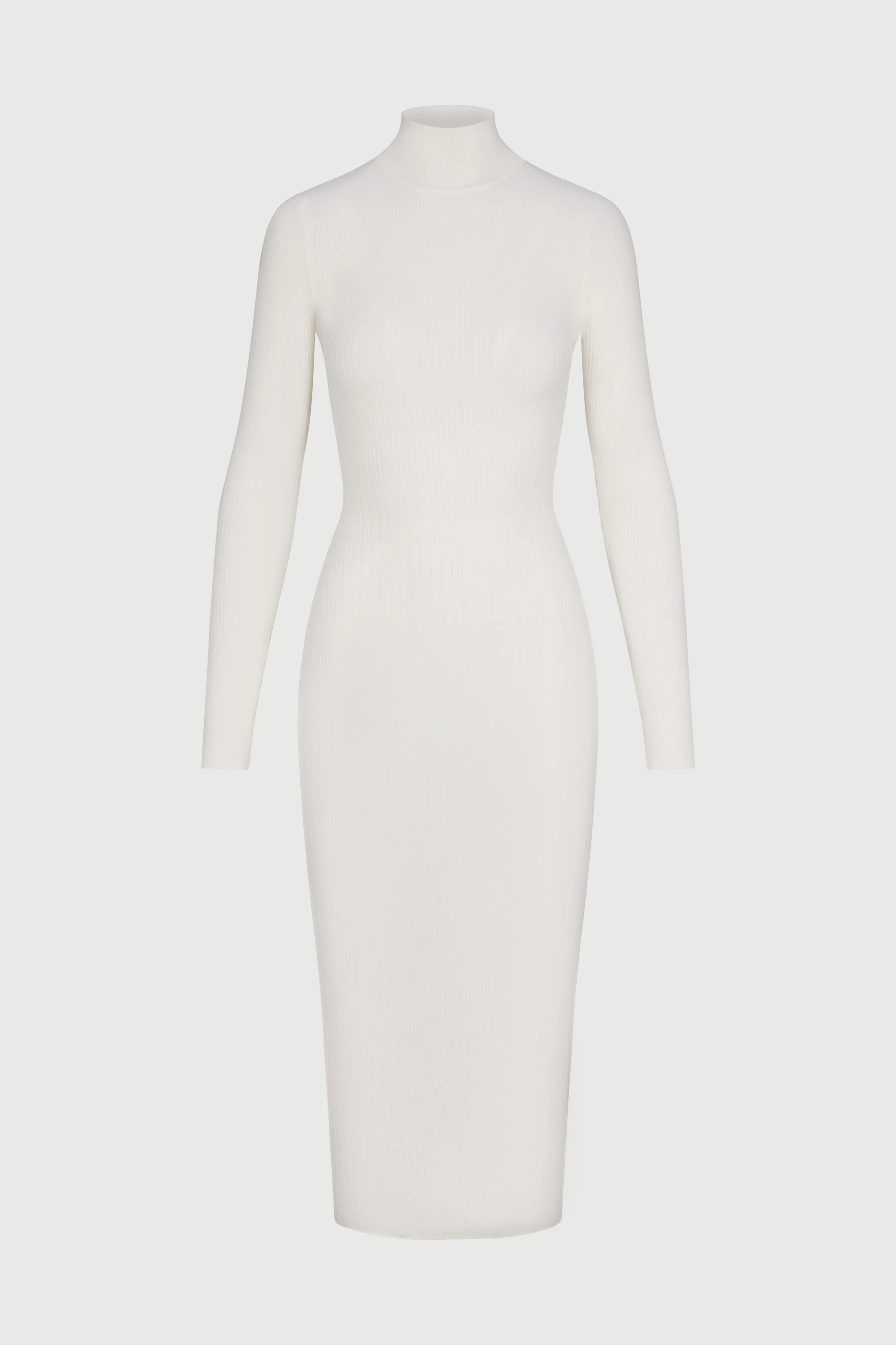 Knit Sweater Corset Maxi Dress