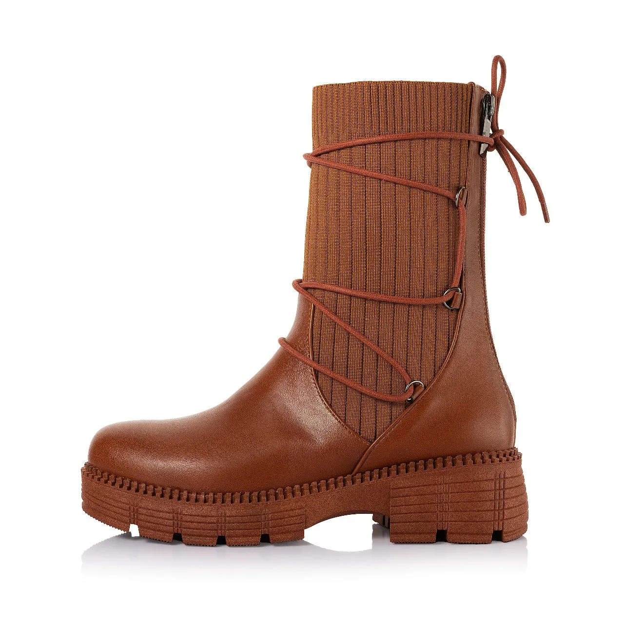 Knitted Half Boots