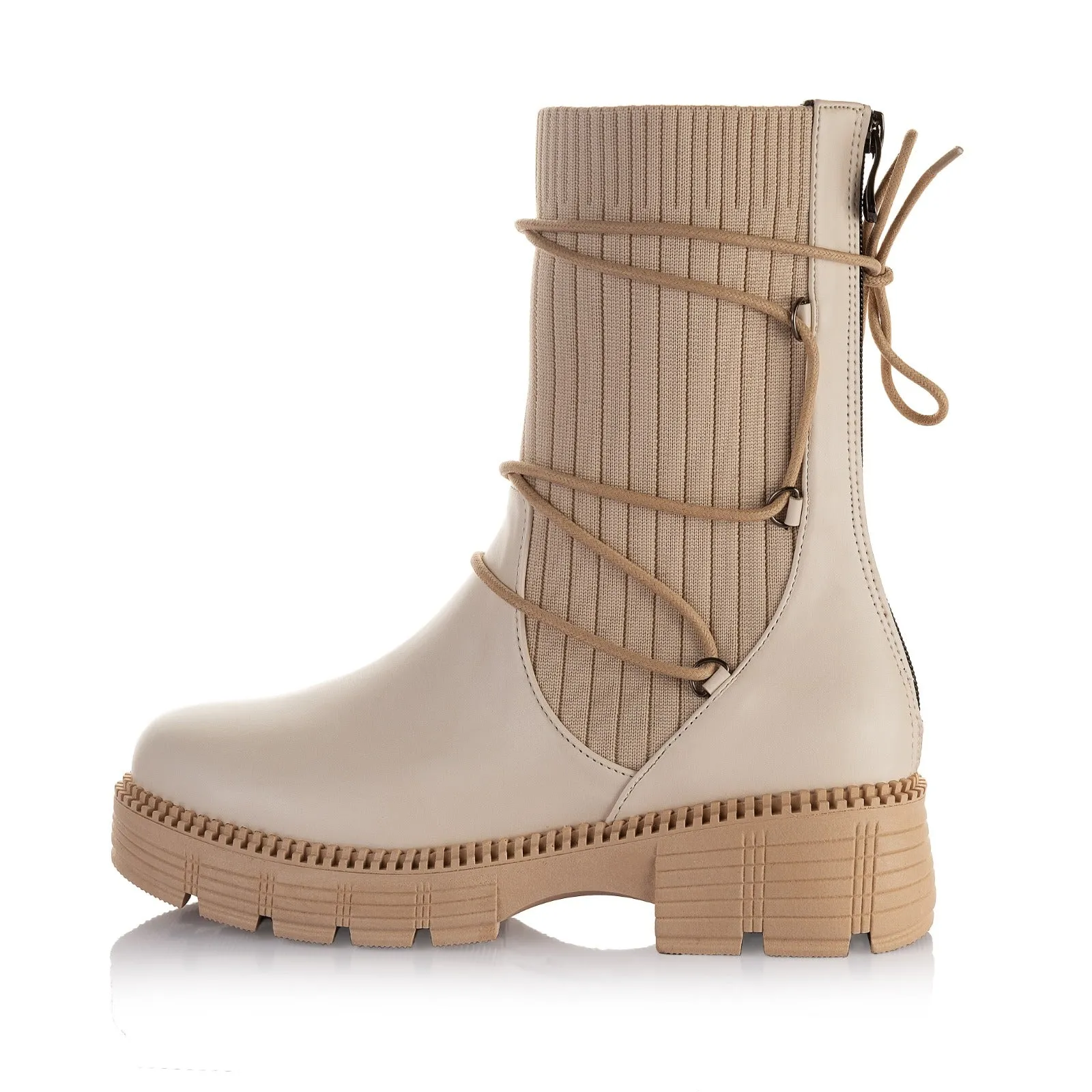 Knitted Half Boots