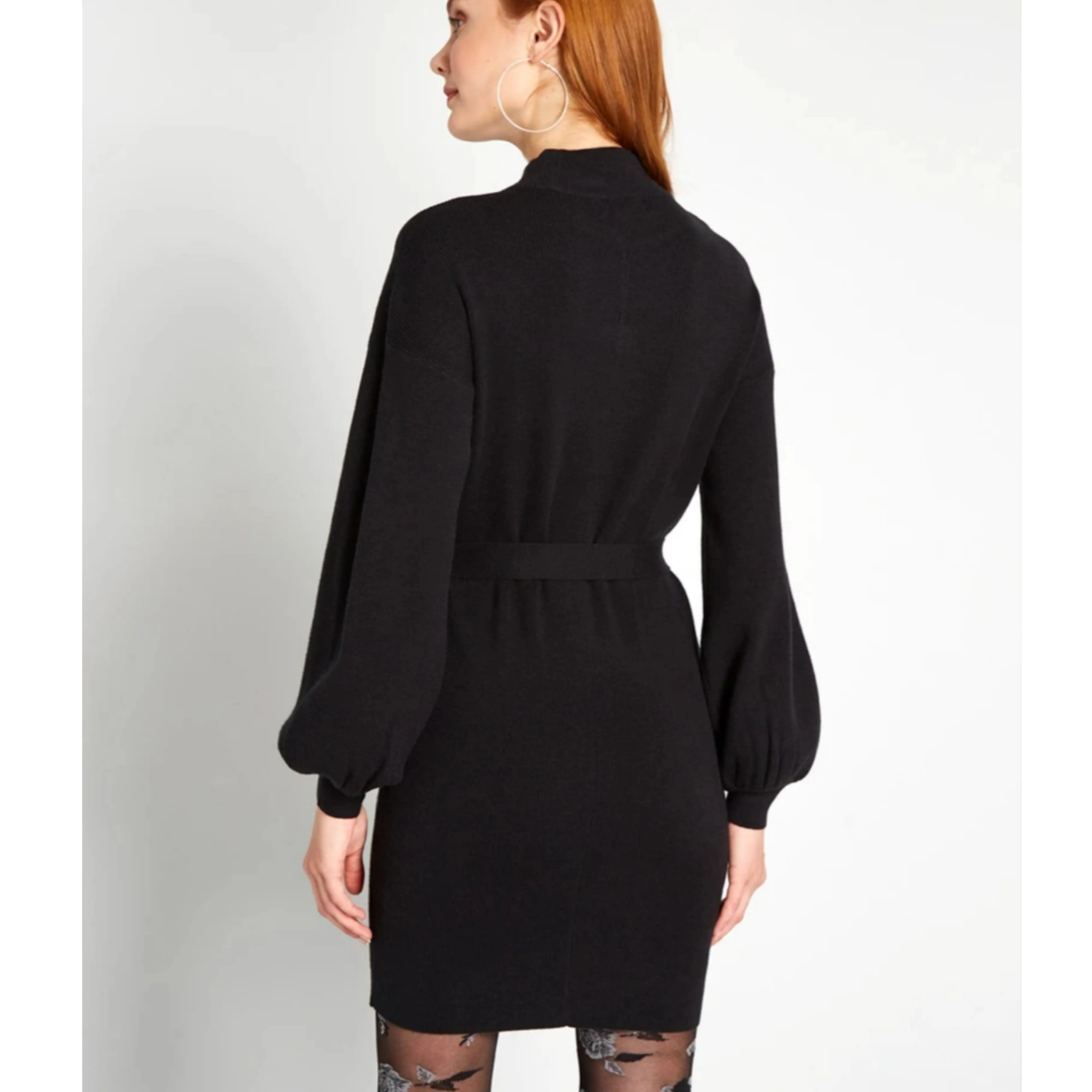 MODCLOTH Plus Total Softie Sweater Dress