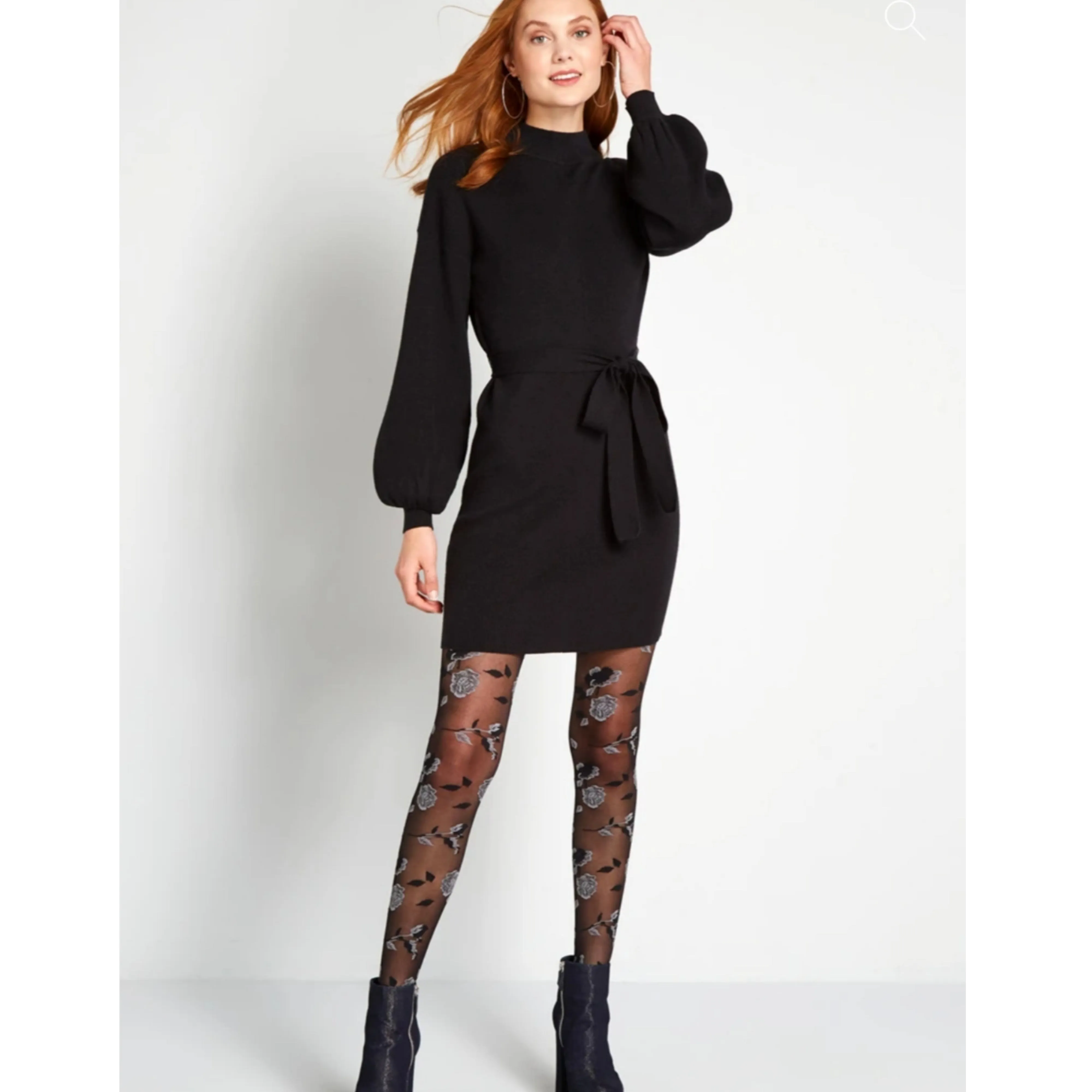 MODCLOTH Plus Total Softie Sweater Dress