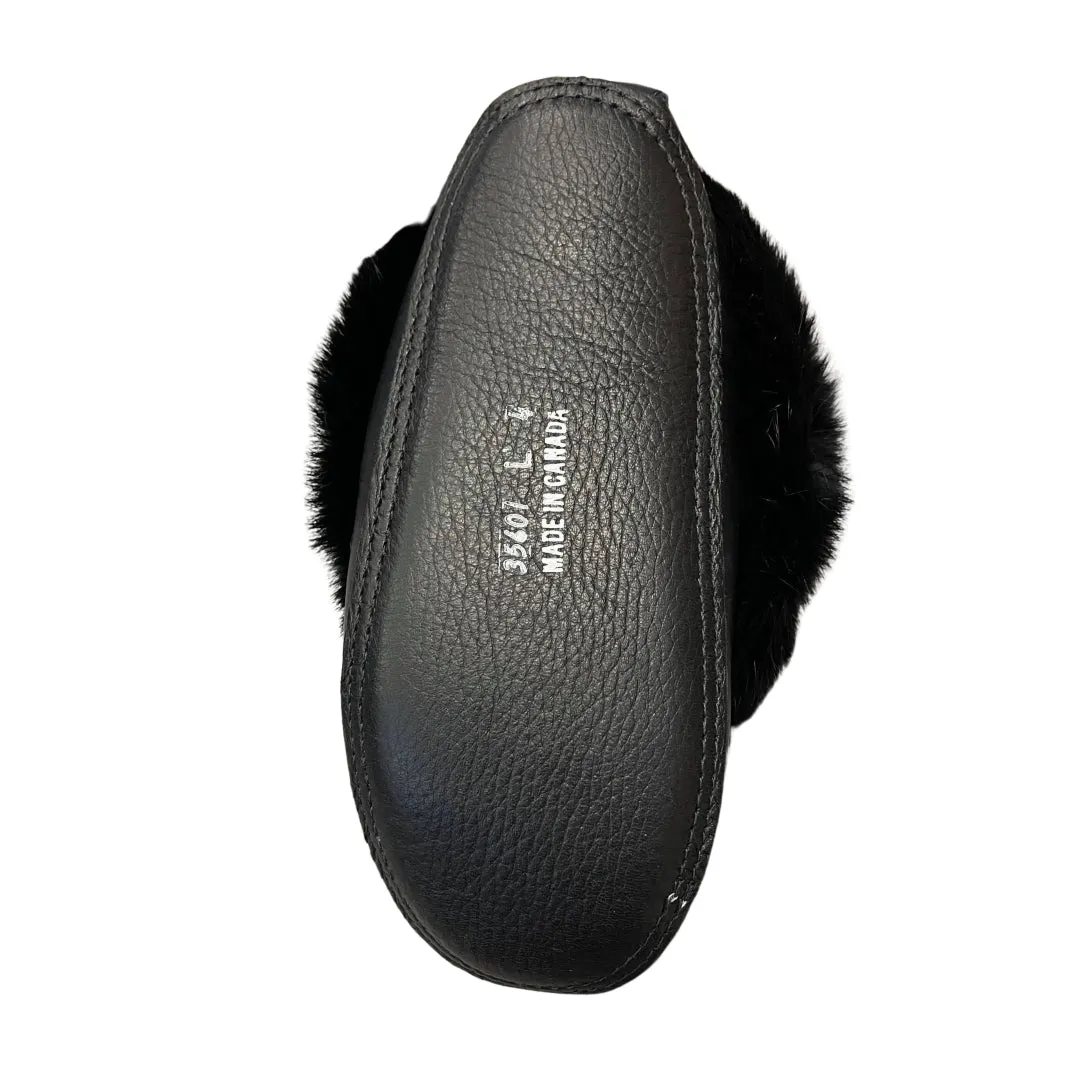 Nappa Leather Moccasins - Black