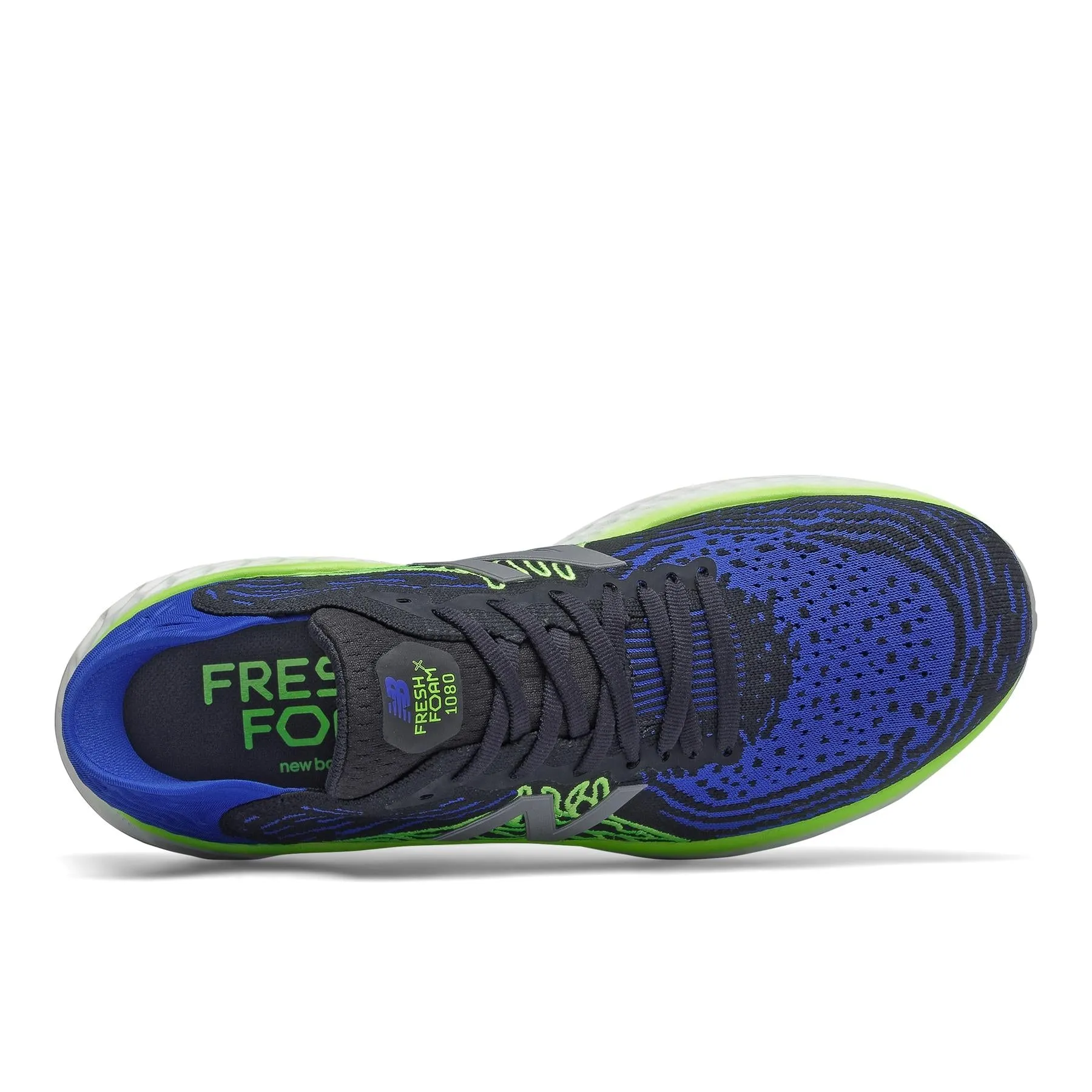 New Balance Mens Extra Wide (4E) Fit Fresh Foam Running Trainers (1080) in Team Royal