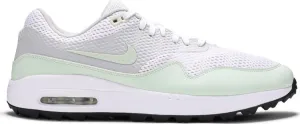 Nike Air Max 1 Golf 'Jade Aura' Cleats, White