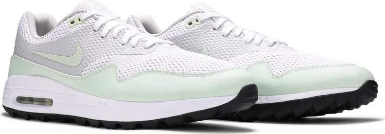 Nike Air Max 1 Golf 'Jade Aura' Cleats, White