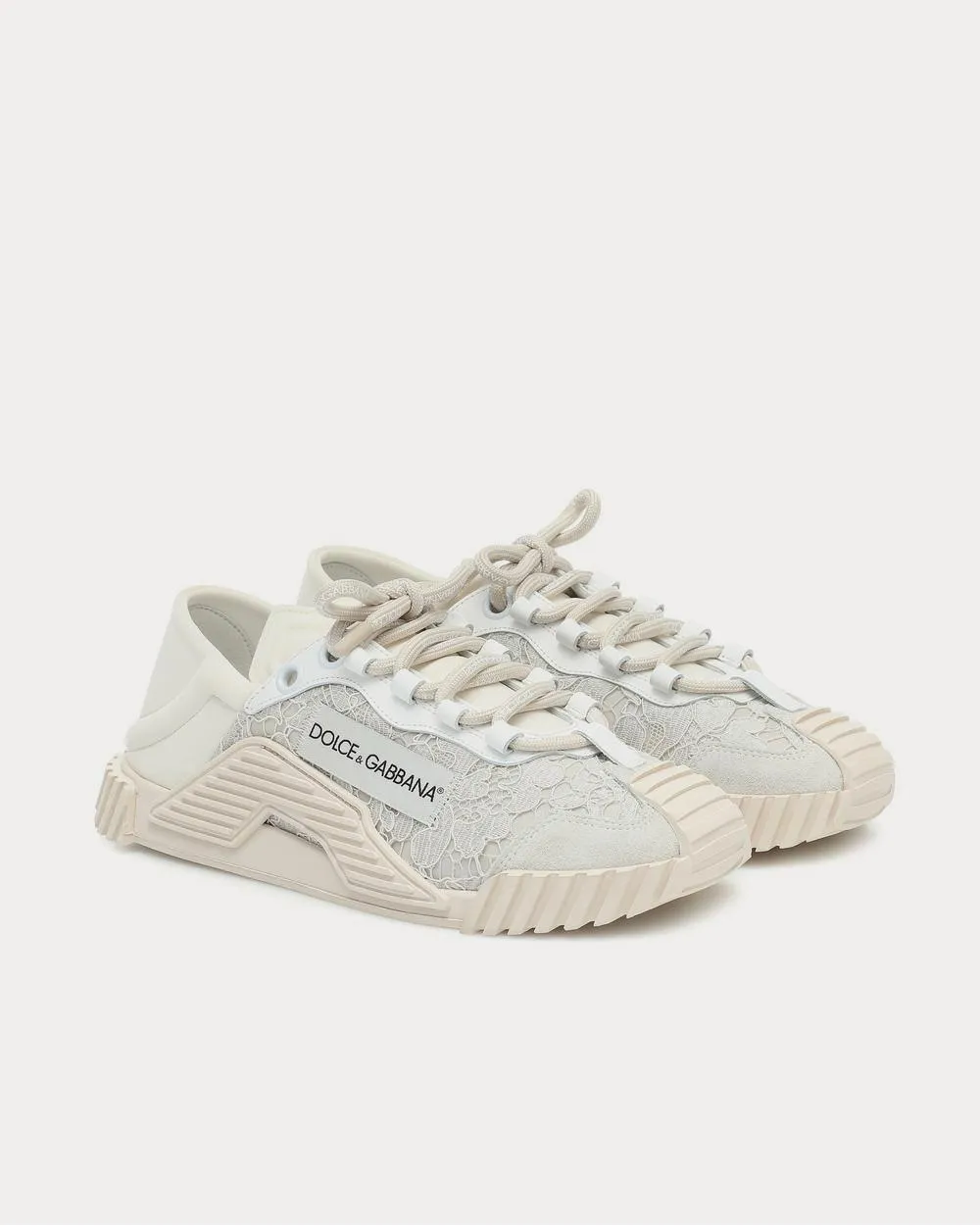NS1 lace-trimmed Ice Low Top Sneakers