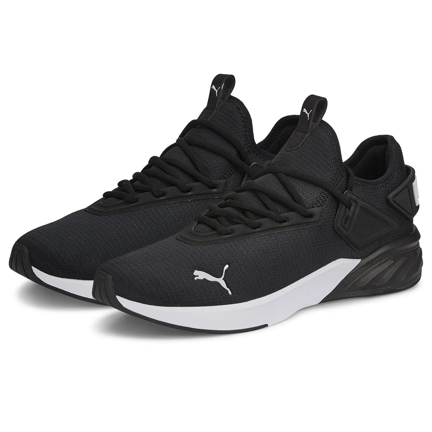 Original Puma Amare Unisex Black Running Sport Shoe 37620905