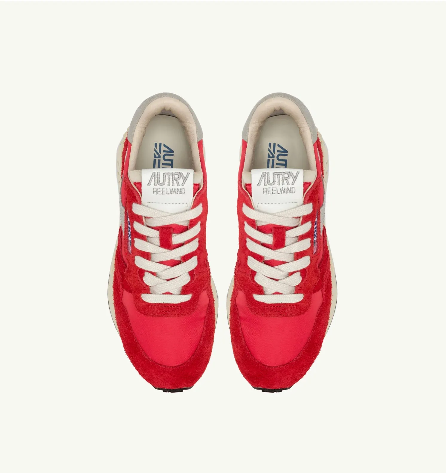 Reelwind Low Sneakers in Nylon and Crack