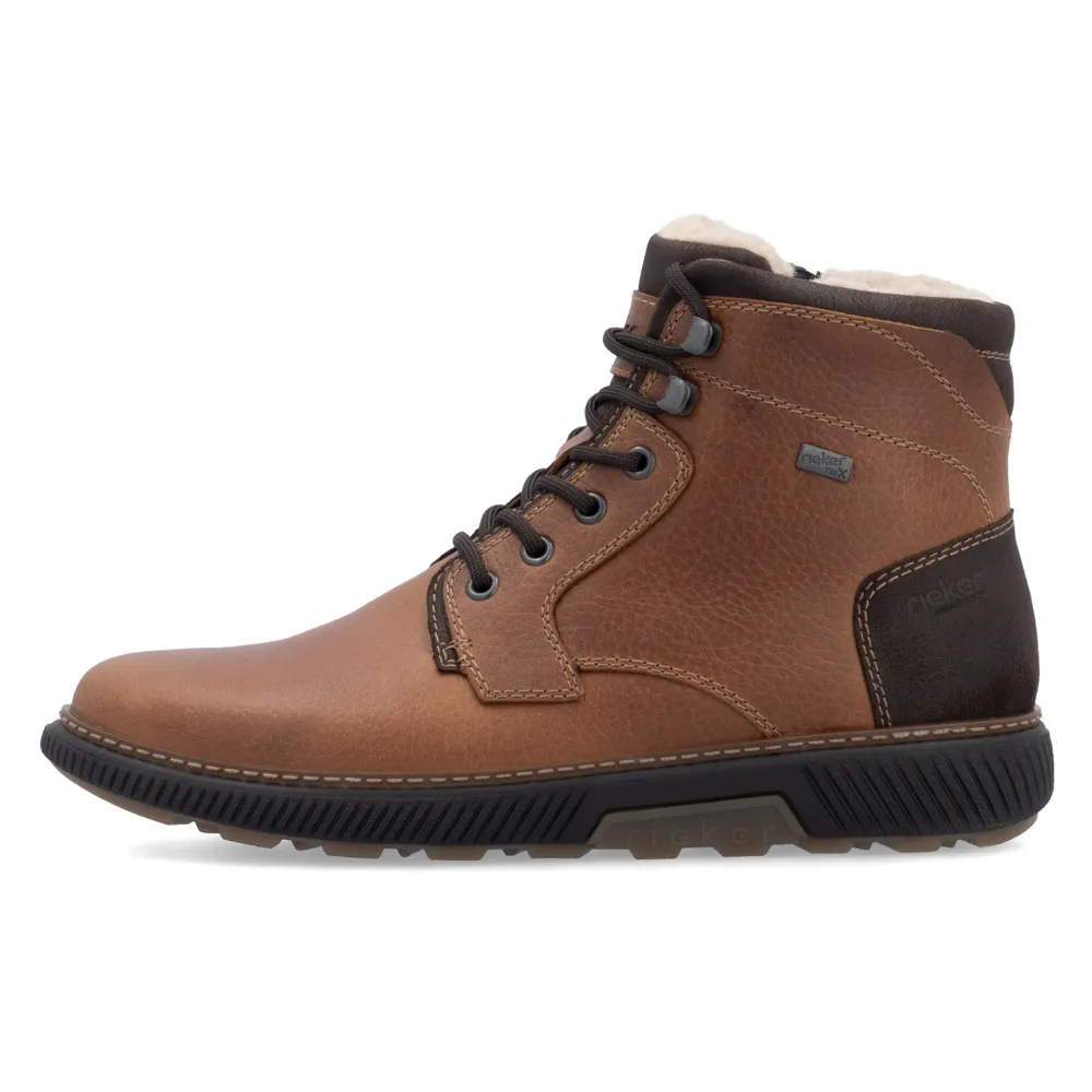 Rieker Stan 33 Cognac Leather Boot (Men's)