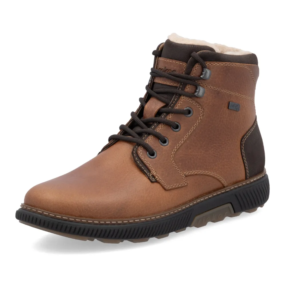 Rieker Stan 33 Cognac Leather Boot (Men's)