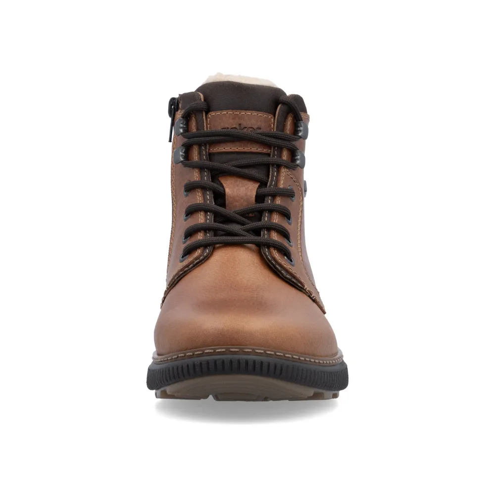 Rieker Stan 33 Cognac Leather Boot (Men's)