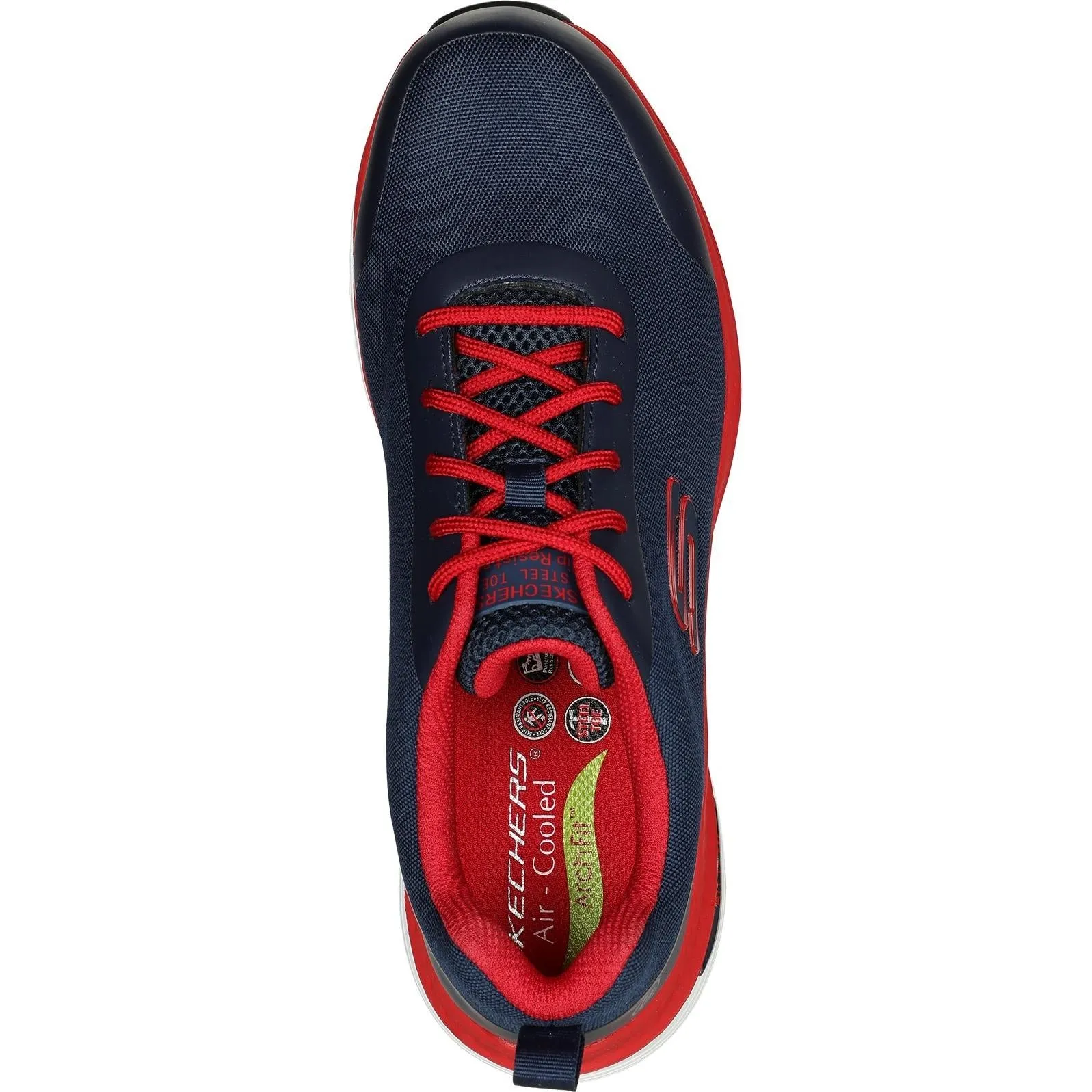 Skechers Arch Fit Sr Ringstap Safety Trainer