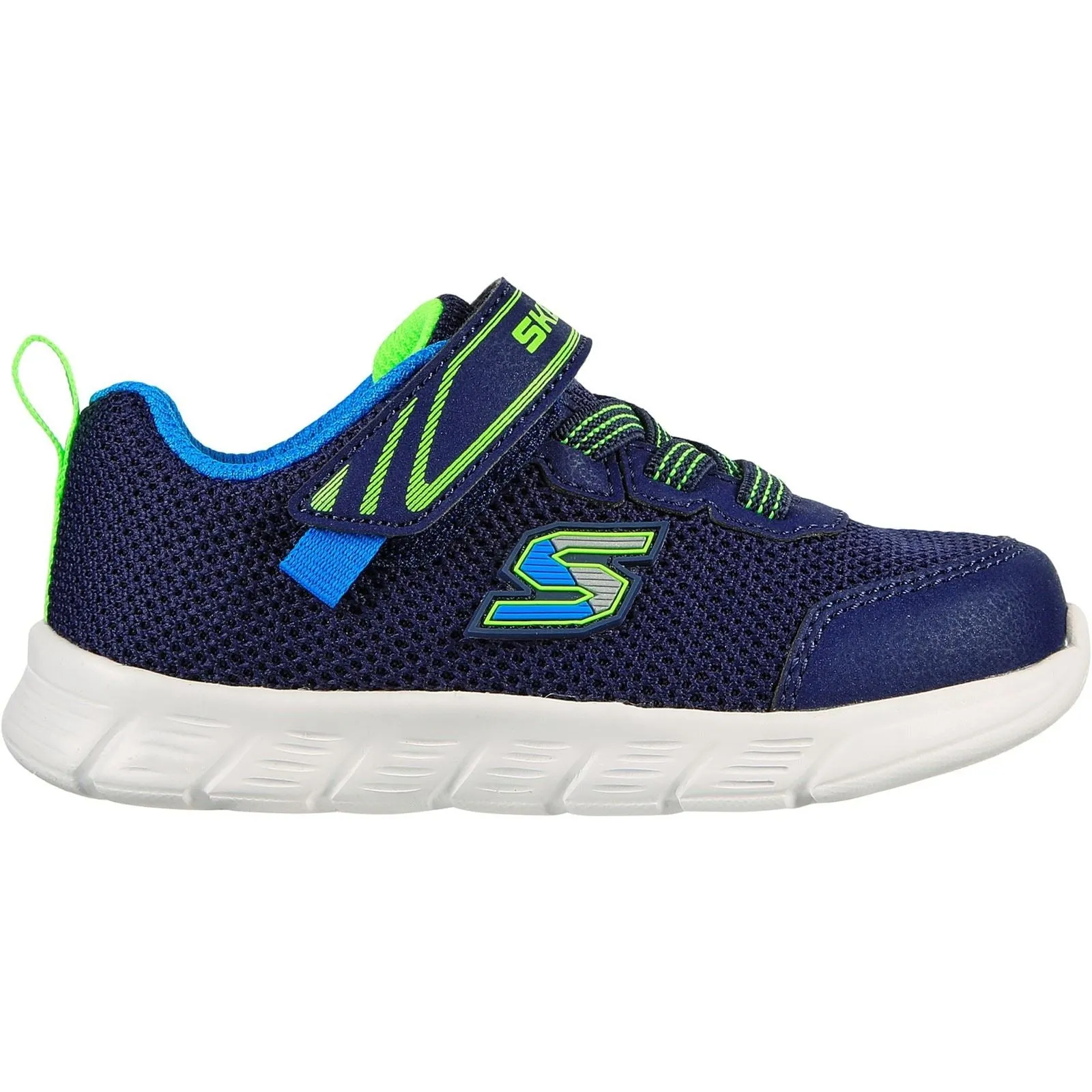 Skechers (GAR407305N) Childrens Sports Comfy Flex Mini Shoes in UK 4 to 11