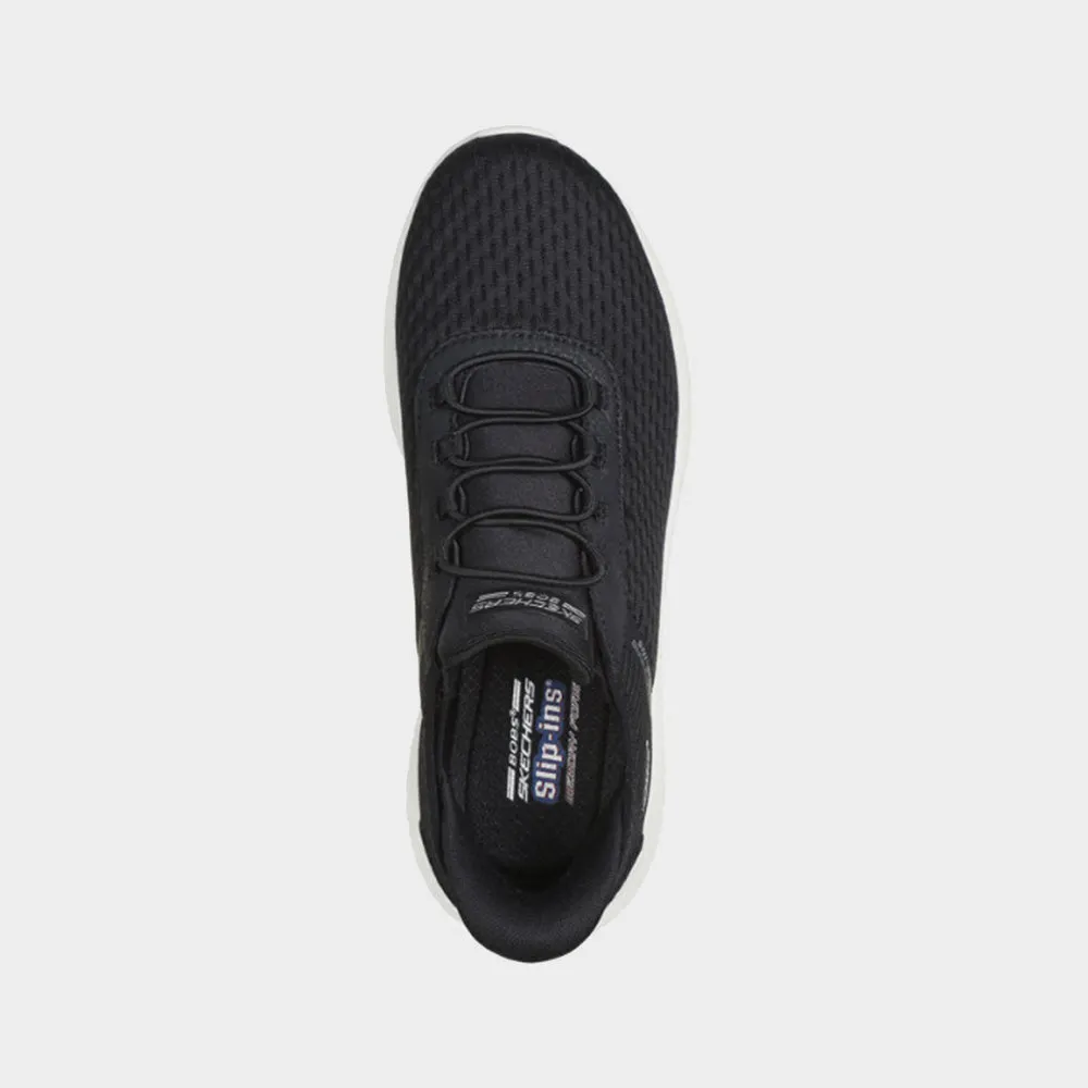 Skechers Womens Bobs Squad Chaos Sneaker Black/white _ 183375 _ Black
