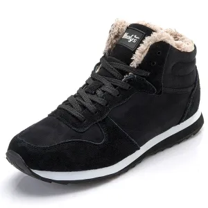Sneakers Men 2022 Winter Shoes For Men Winter Sneakers Sports Black Blue Fur Zapatillas Hombre Free Shipping Men Casual Shoes