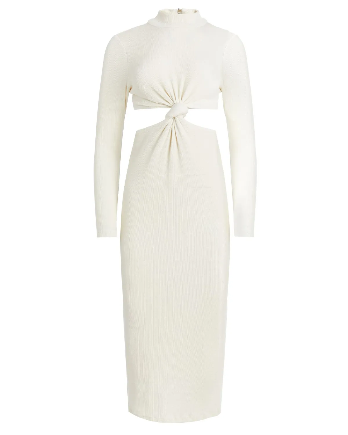 Stretch Knit Midi Dress