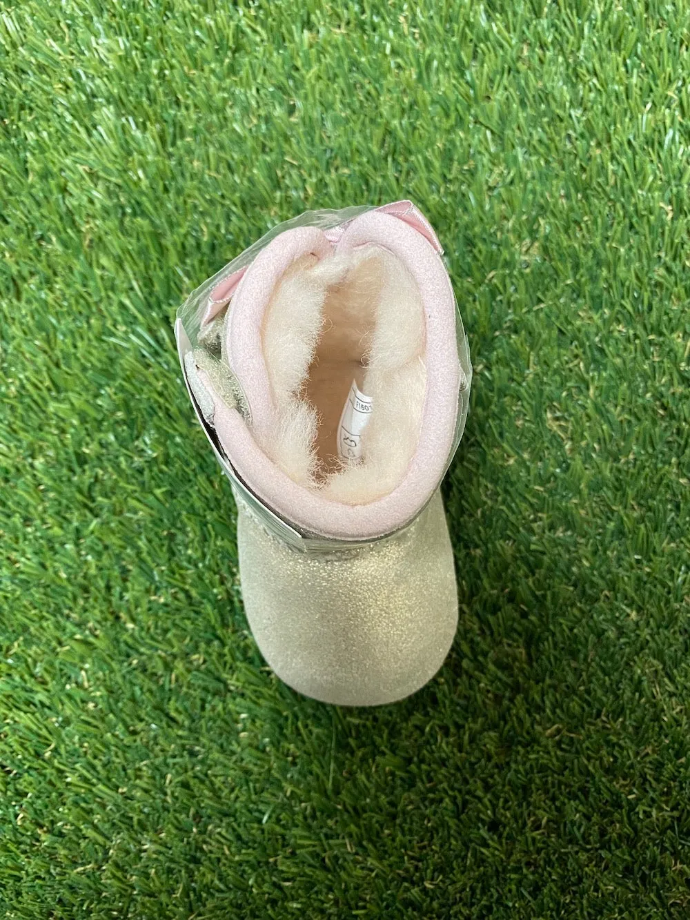 UGG Baby Jesse Bow II - Metallic Gold