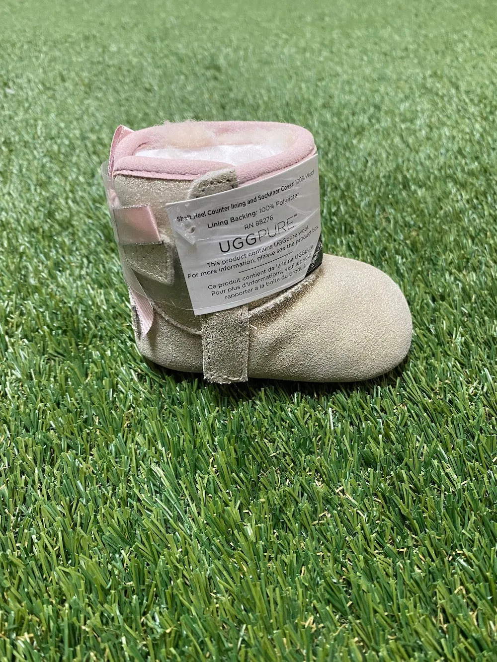 UGG Baby Jesse Bow II - Metallic Gold