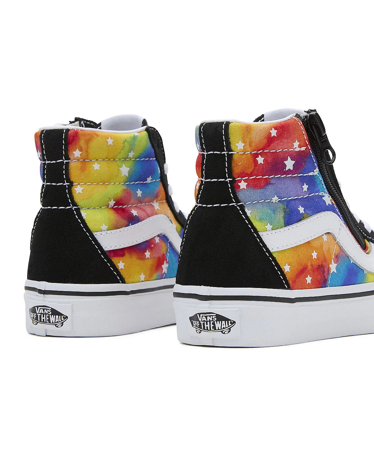 VANS Kids SK8-Hi Reissue Rainbow Galaxy Trainers - Black