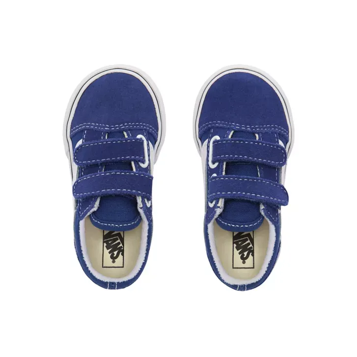VANS Toddler Old Skool Velcro Trainers - Blue