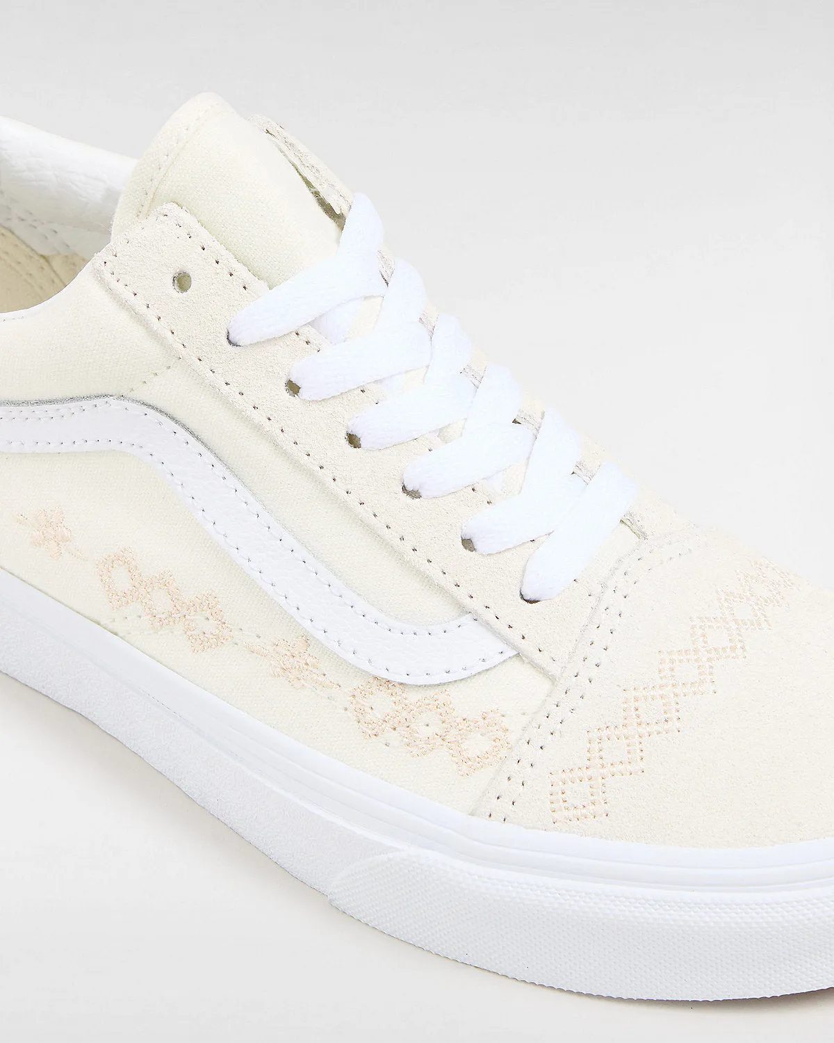 VANS Unisex Old Skool Craftcore Trainers - Marshmallow