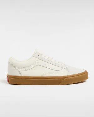 VANS Unisex Old Skool Trainers - Marshmallow / Gum