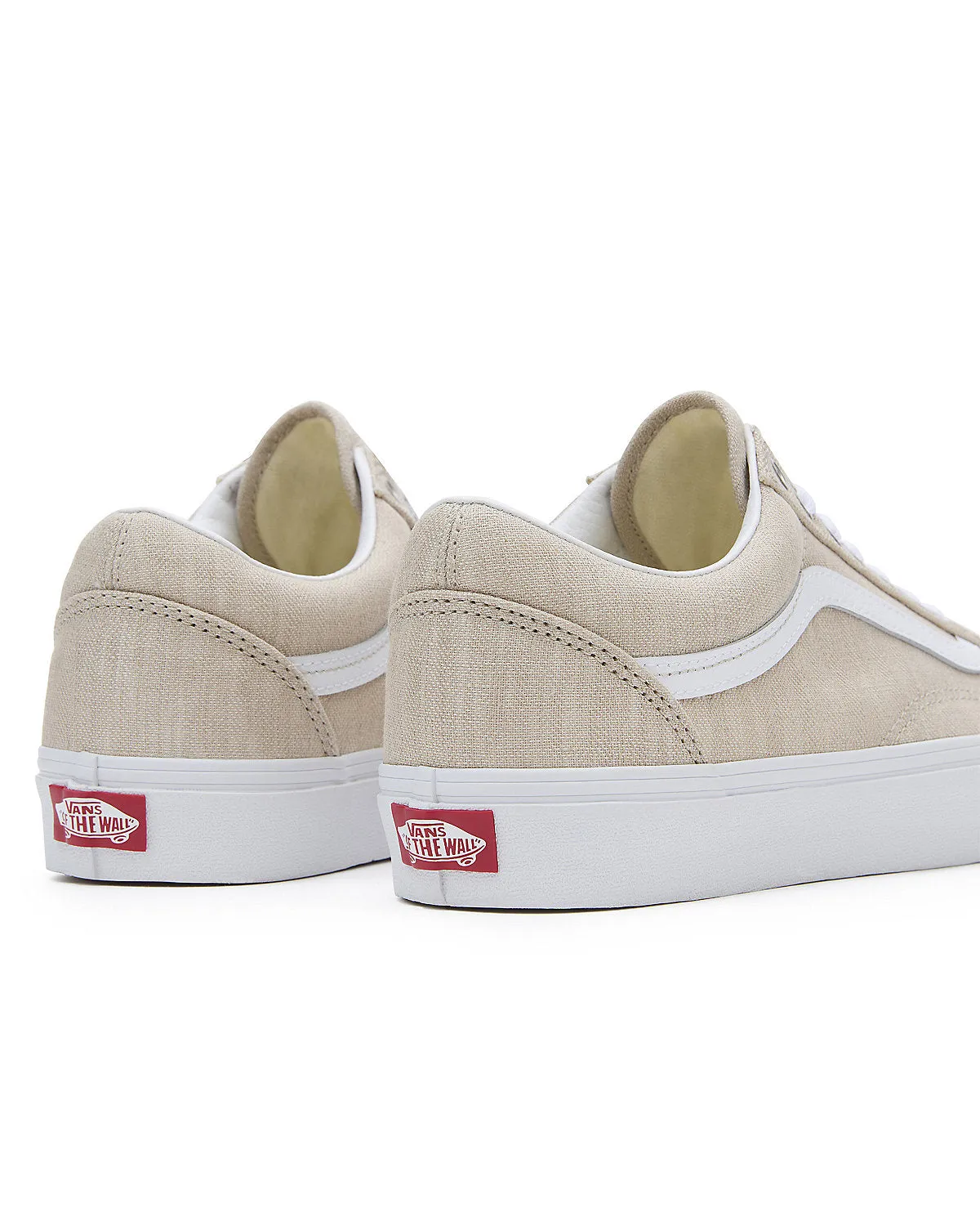 VANS Unisex Old Skool Trainers - Summer Linen Rainy Day
