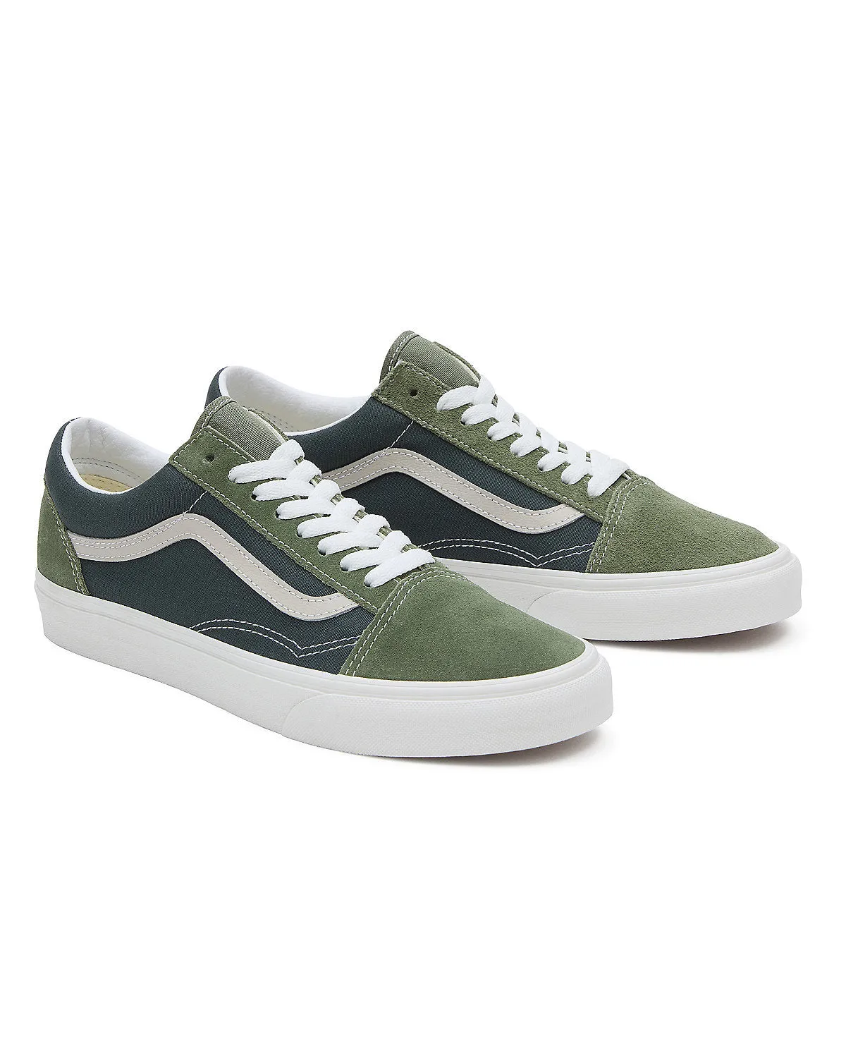 VANS Unisex Old Skool Tri-Tone Trainers - Green