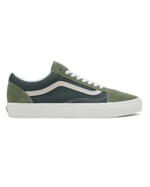 VANS Unisex Old Skool Tri-Tone Trainers - Green