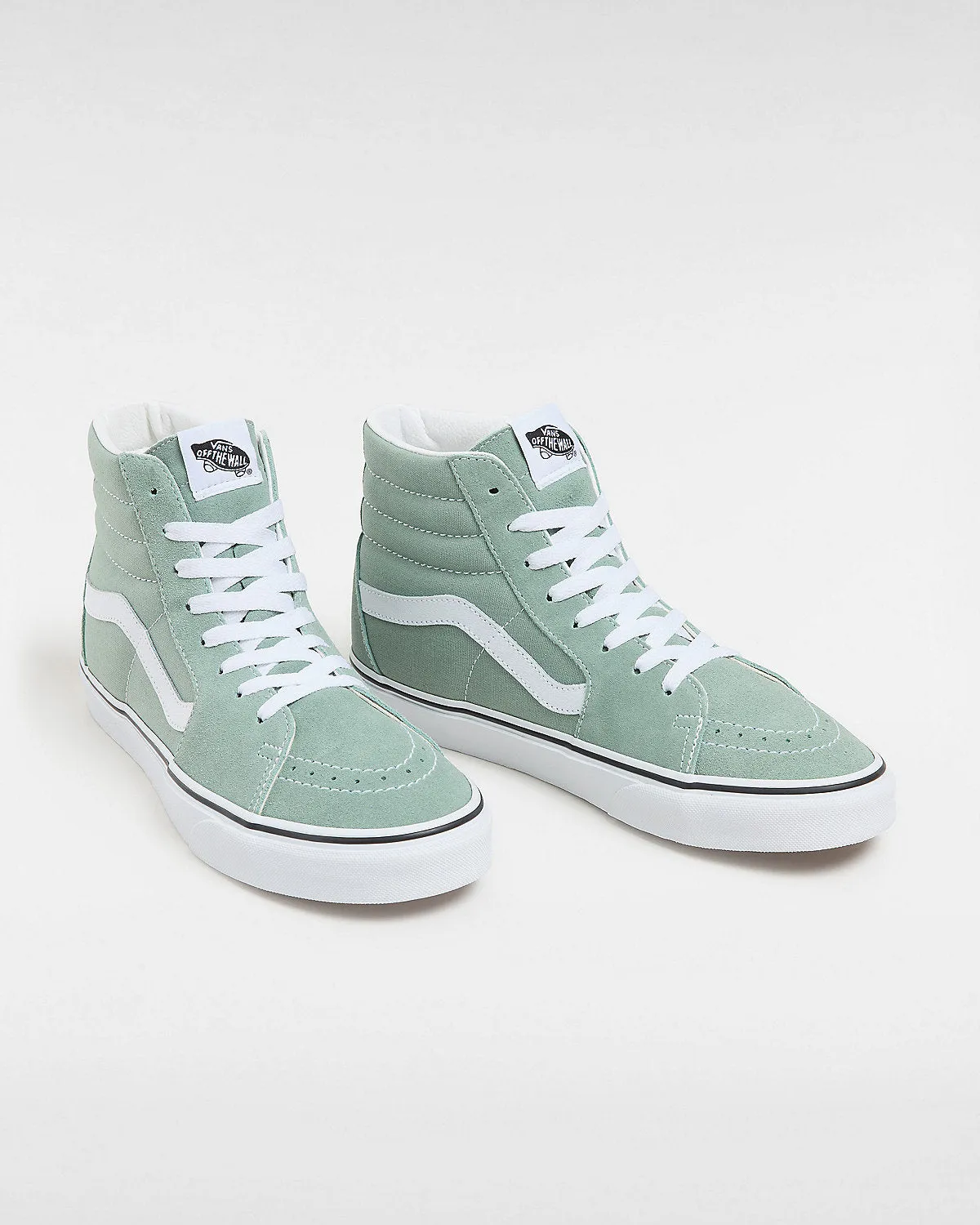 VANS Unisex Sk8-Hi Color Theory Trainers - Iceberg Green