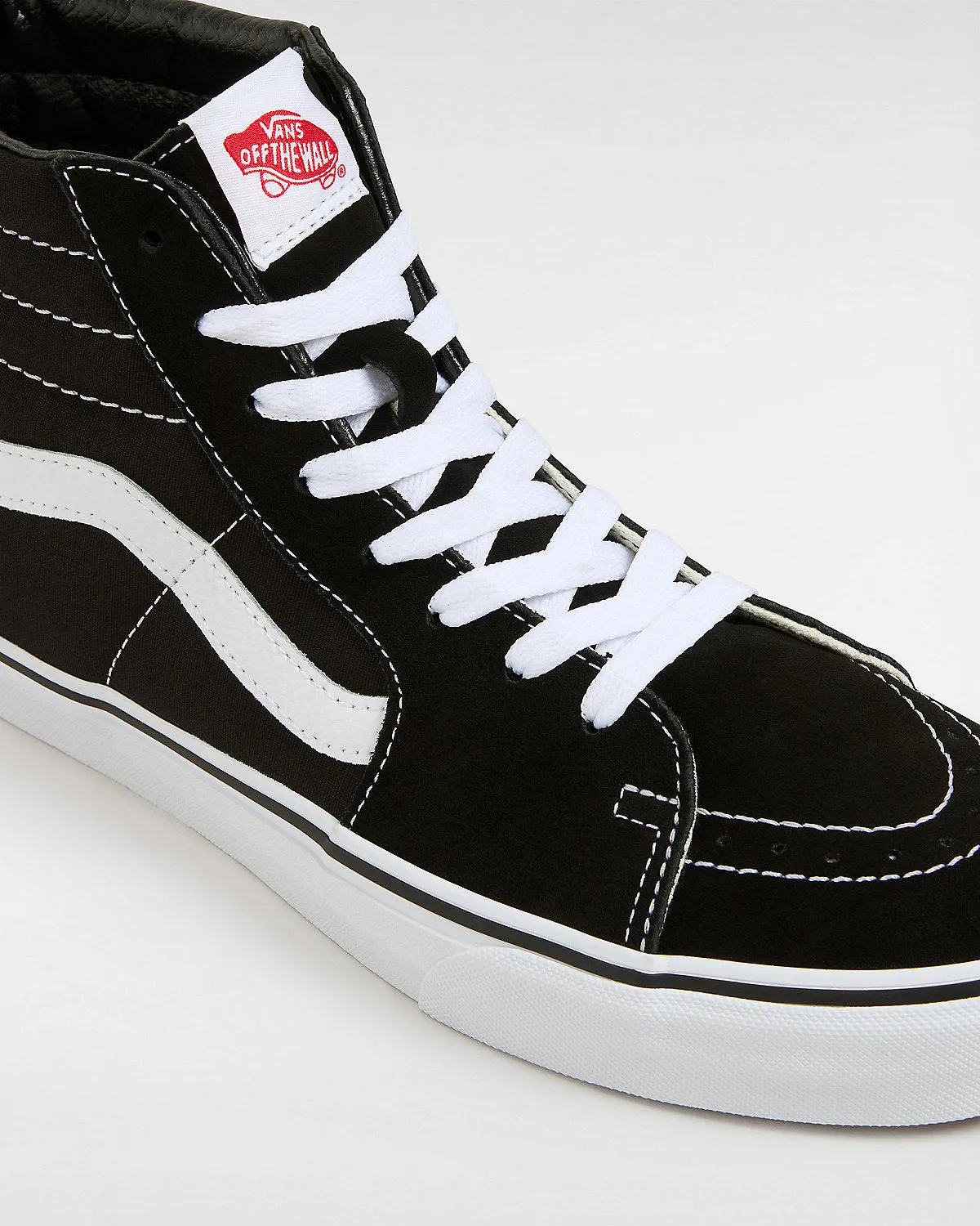VANS Unisex Sk8-Hi Trainers - Black / Black / White